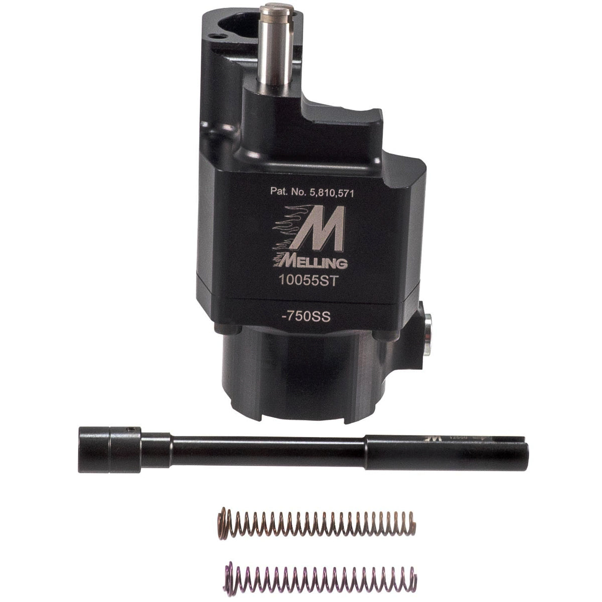 Melling MEL10055ST-750SS SBC Billet Aluminun Oil Pump Street/Strip