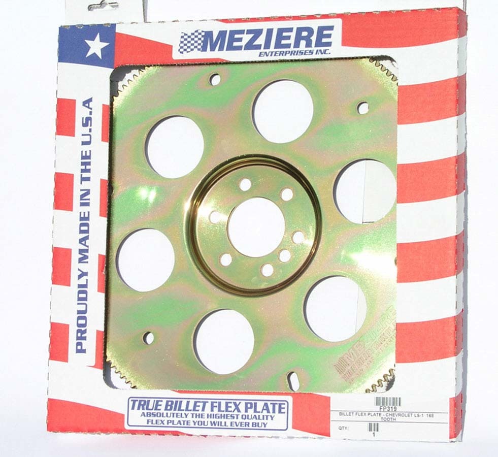 Meziere MEZFP319 Billet Flexplate - SFI GM LS1 - 168 Tooth