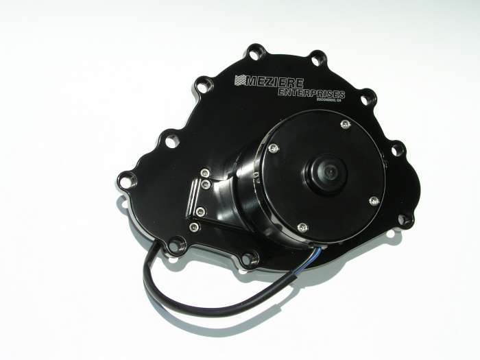 Meziere MEZWP103S Pontiac Billet Elec. W/P Black