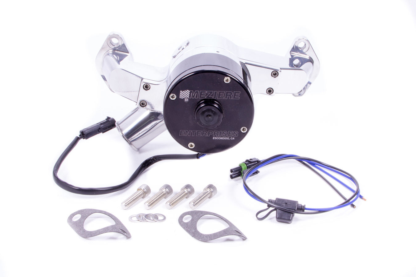 Meziere MEZWP300UP BBC Billet Electric W/P Hi-Flow - Polished