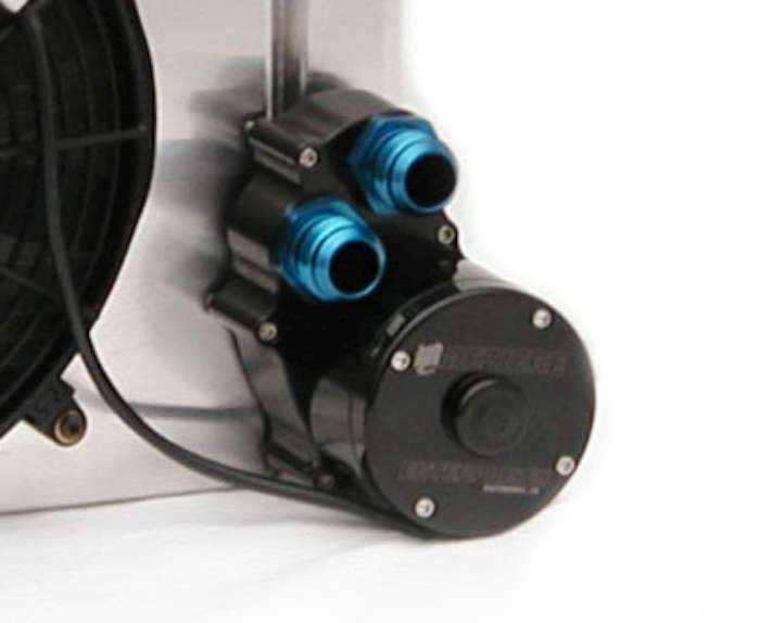 Meziere MEZWP362 Dual Outlet Electric W/P - Radiator Mount