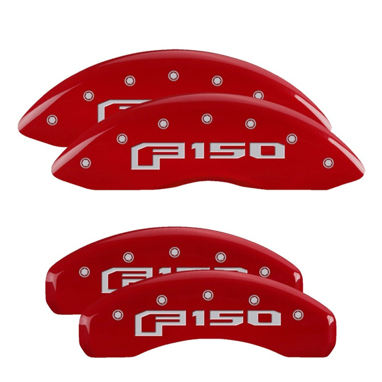 Mgp Caliper Cover MGP10239SF16RD Set of 4 Caliper Covers Engraved Front and Rear
