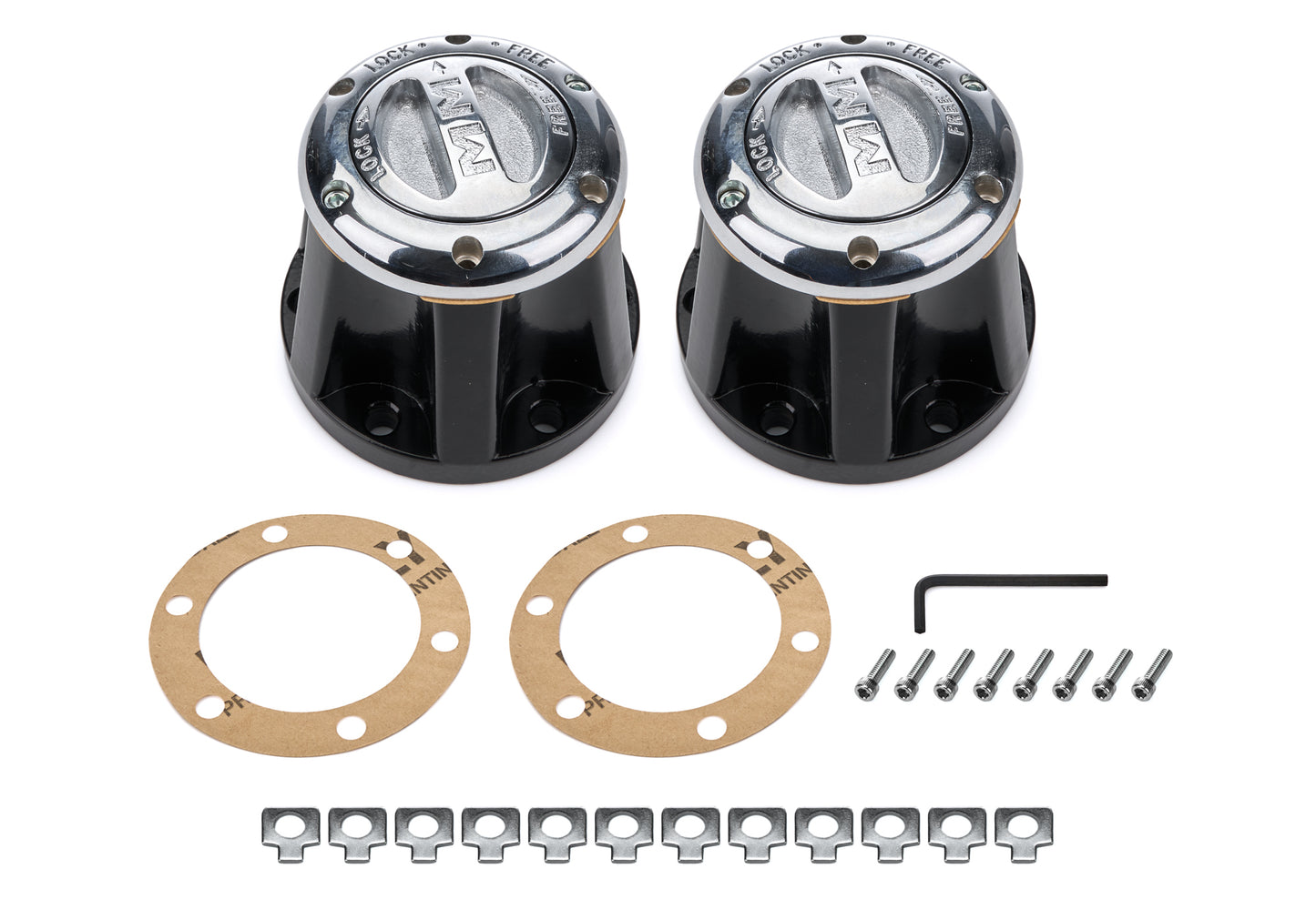 Mile Marker MMM457 Jeep Hubs 6 Bolt 27 Spline Set of 2