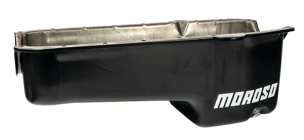 Moroso MOR20171 SBC S/S Oil Pan - 5qt. 80-85 Blocks