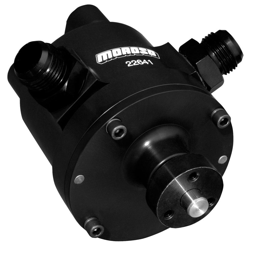 Moroso MOR22641 4 Vane Vacuum Pump For Dry Sump Oiling Systems