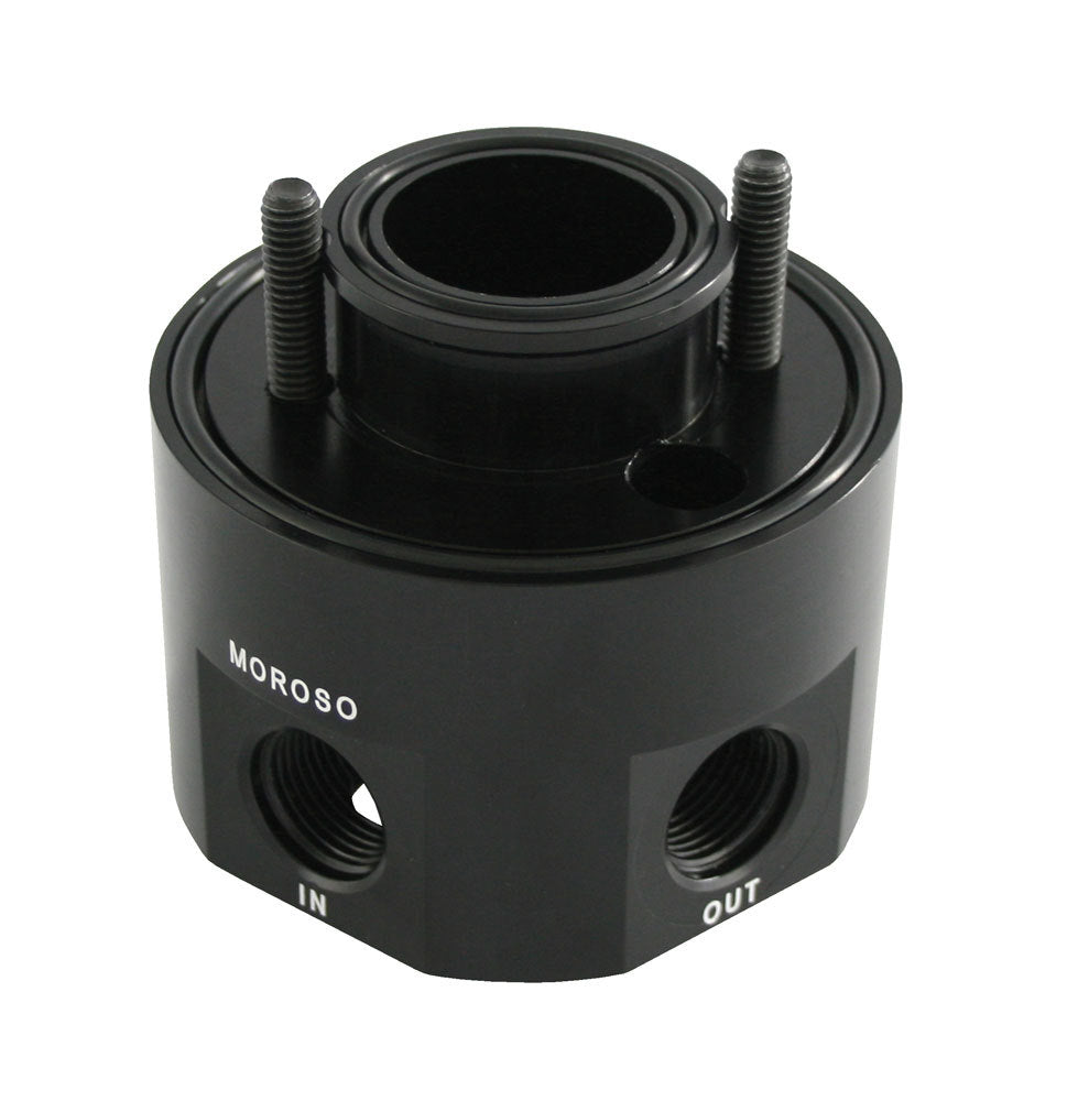 Moroso MOR23691 Oil Filter Adapter - SBC & BBC Gen IV