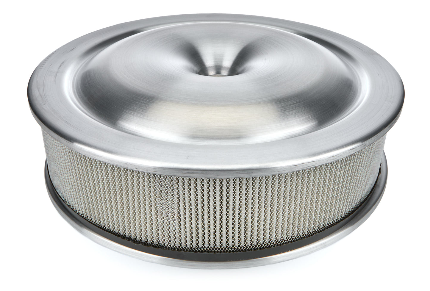 Moroso MOR65920 16in Alum. Air Cleaner - Low Profile 7-5/16 Neck