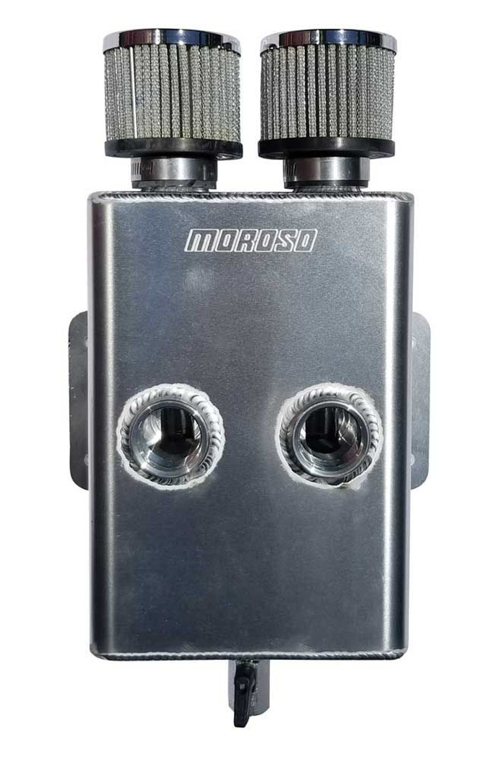 Moroso MOR85391 Breather Tank w/2 16an ORB Inlets w/2 Breathers