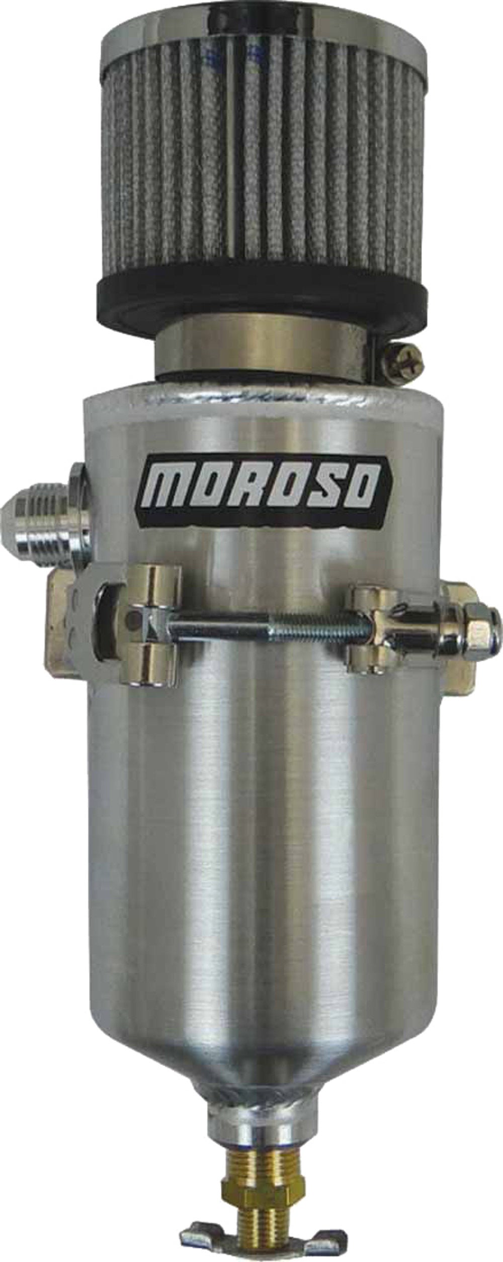 Moroso MOR85459 Breather Tank - w/10an Male Fitting