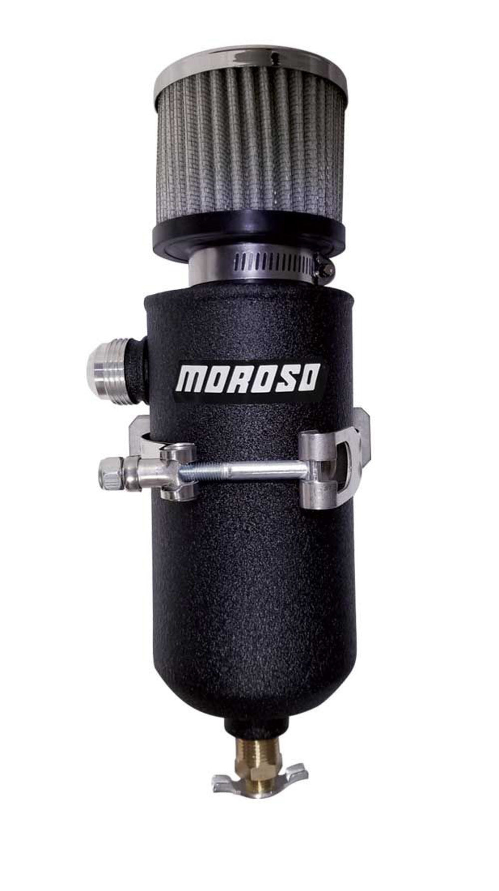 Moroso MOR85751 Remote Breather Tank - w/12an Fitting