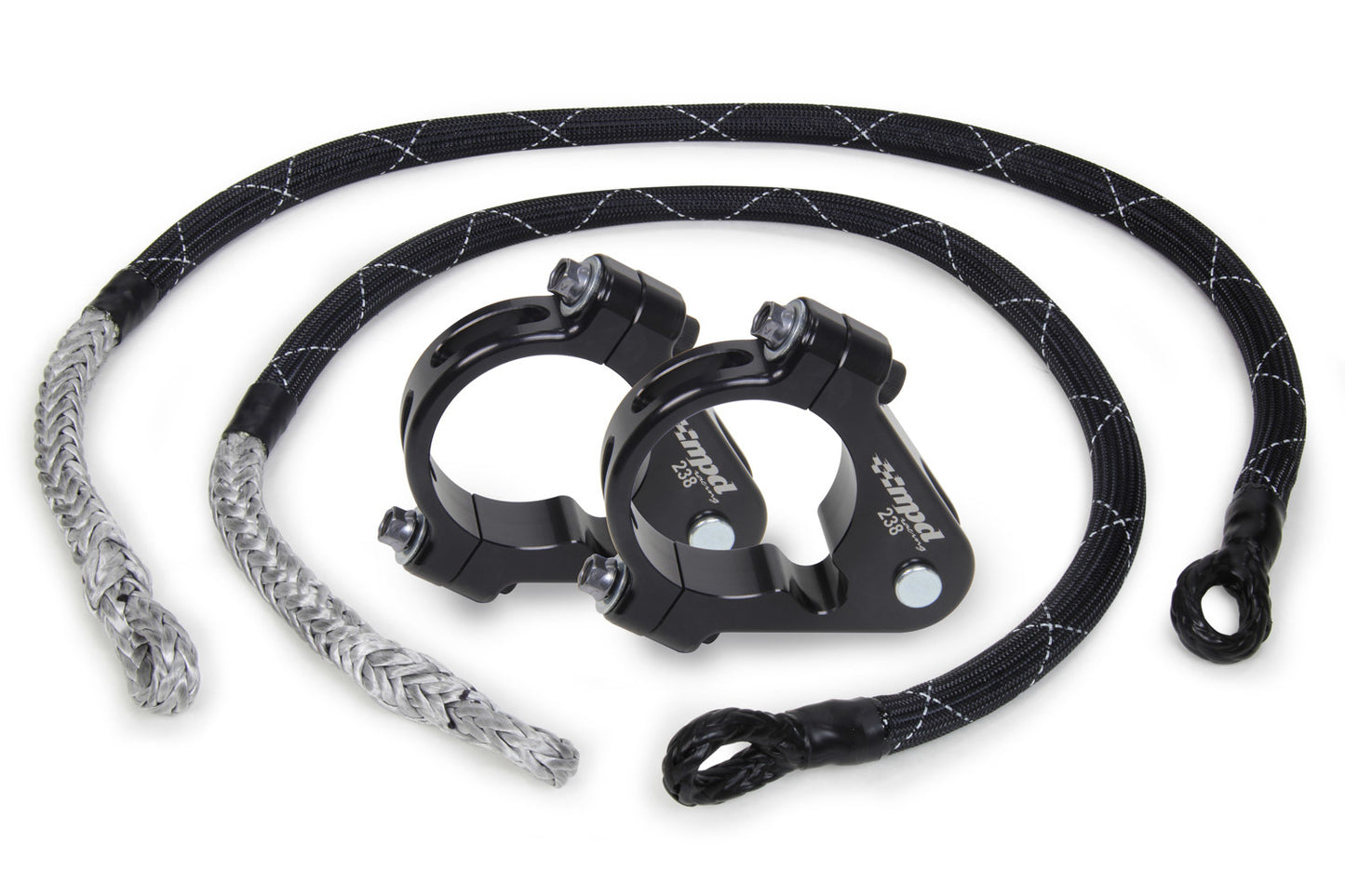 Mpd Racing MPD10501 Axle Tether Pair With 2.38in Clamps