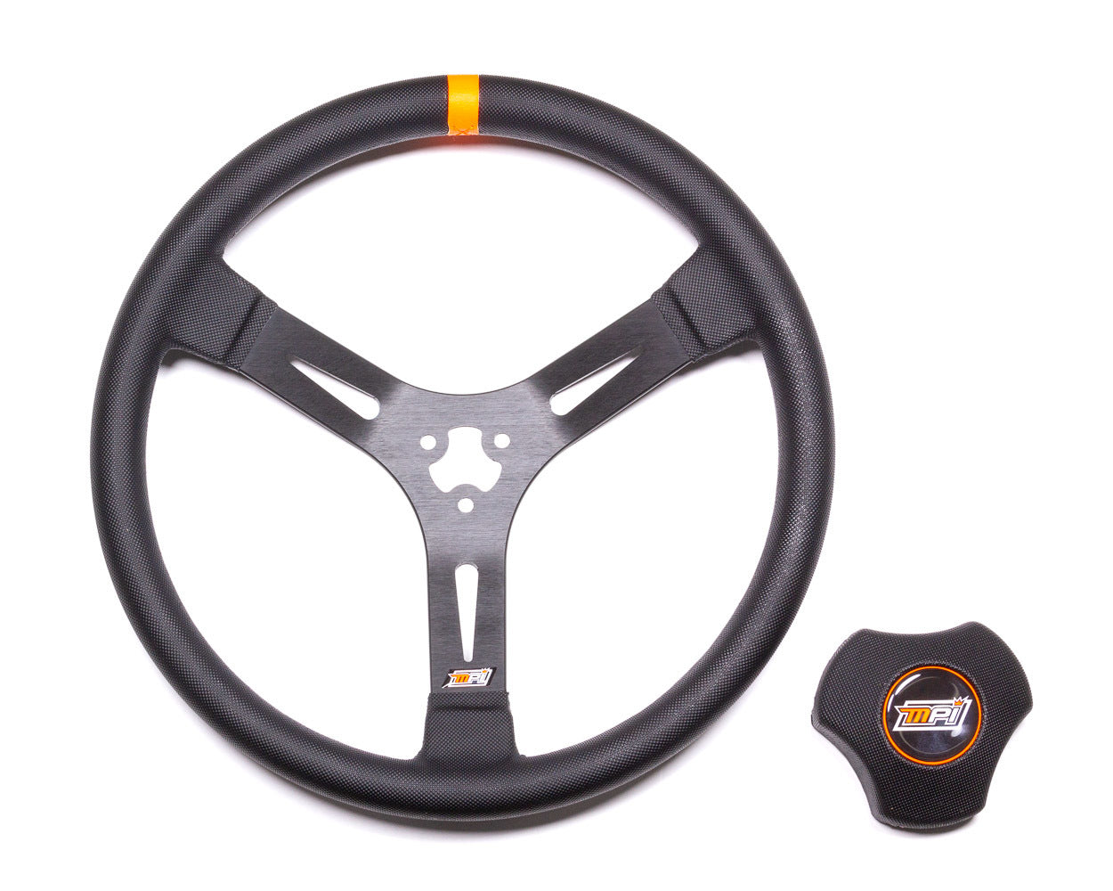 Mpi Usa MPIMPI-DM2-15 15in Dished LW Alum Wheel With Center Pad