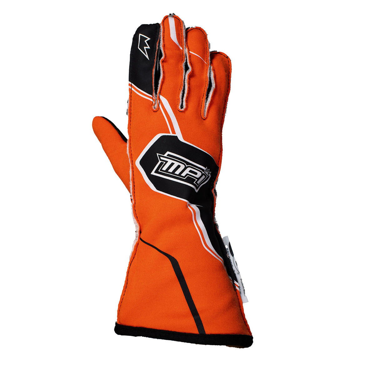MPI USA MPIMPI-GL-O-L MPI Racing Gloves SFI 3.3/5 Orange Large