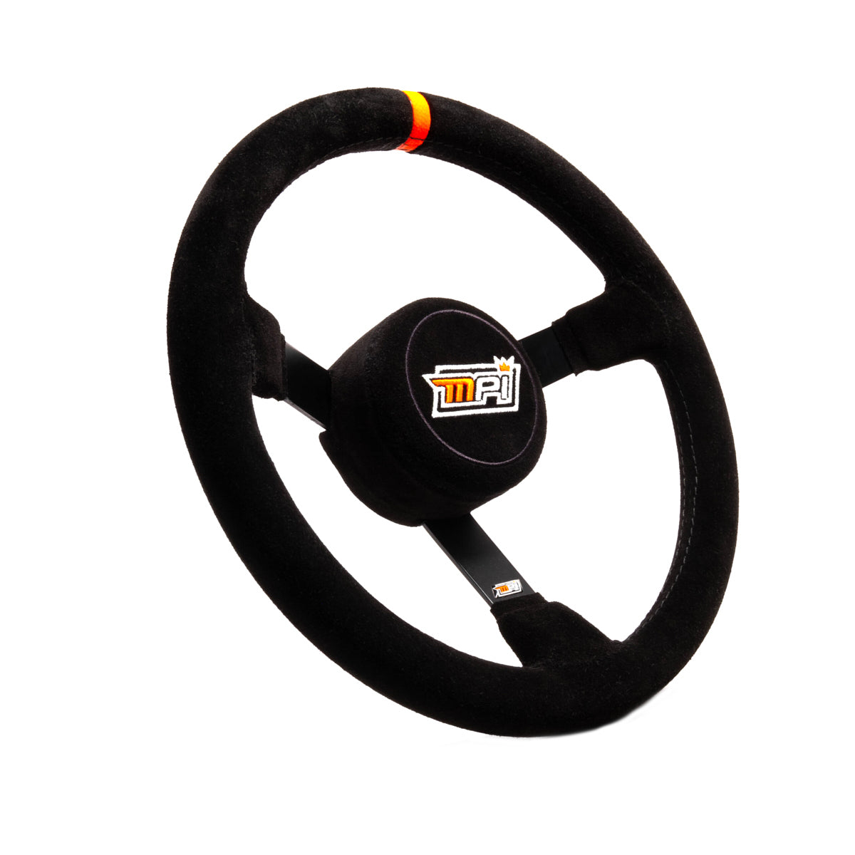 Mpi Usa MPIMPI-MP-13 Stock Car Steering Wheel 13in Dished Suede
