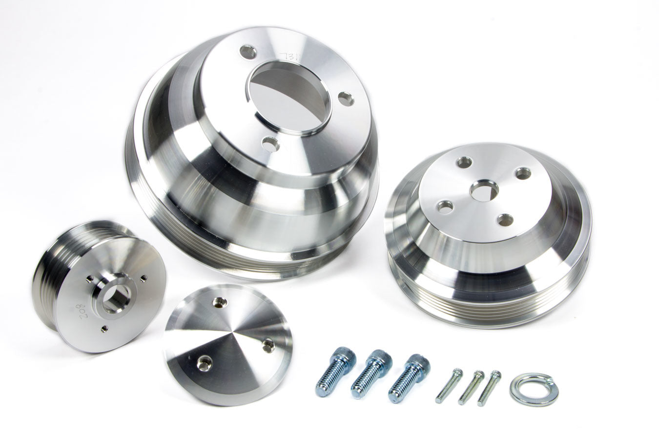 March Performance MPP7310 BBC Long w/p Serpentine Conversion Pulley Kit