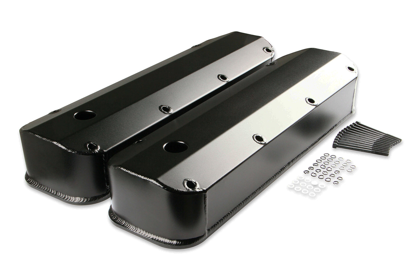 Mr. Gasket MRG6880BG BBF Fabricated Alm Valve Cover Set