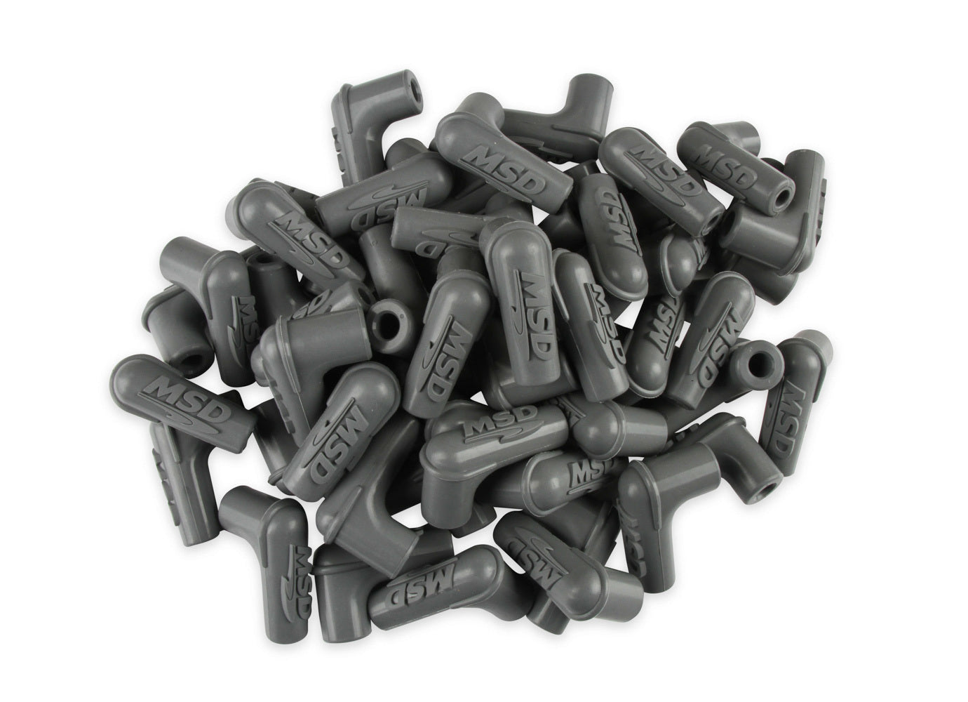 Msd Ignition MSD34514 90-Deg Sprak Plug Boots 50pk - Gray