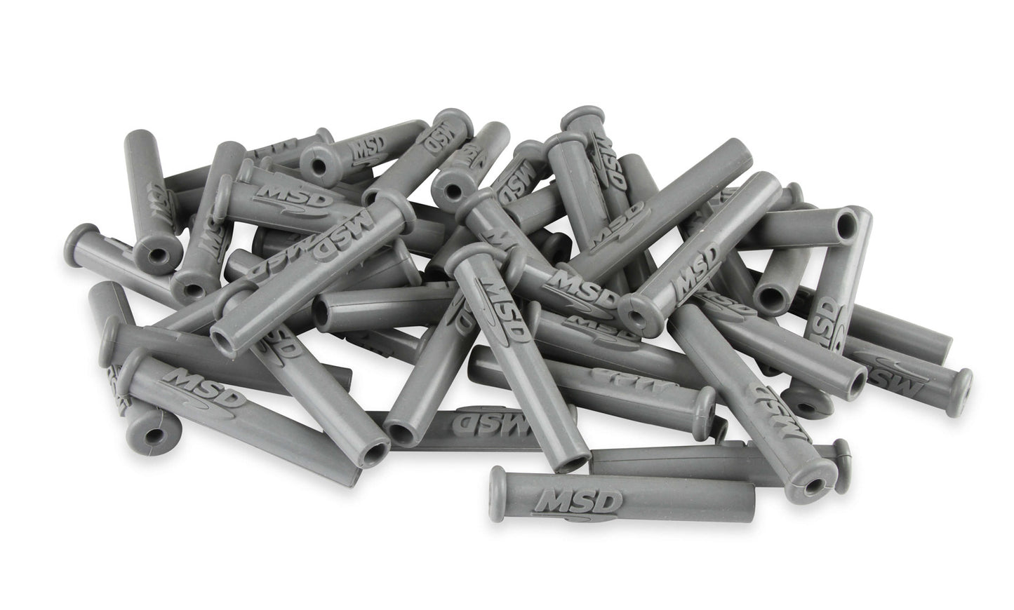 Msd Ignition MSD34564 Spark Plug Boot Straight Gray Silicone 50pk