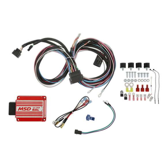 Msd Ignition MSD6423 Ultra 6AL Ignition Box Red Finish