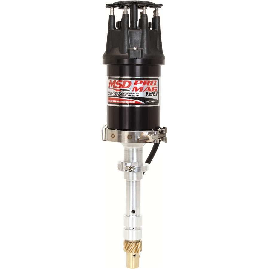 Msd Ignition MSD79082 Generator 12amp Pro Mag LT Short - Black