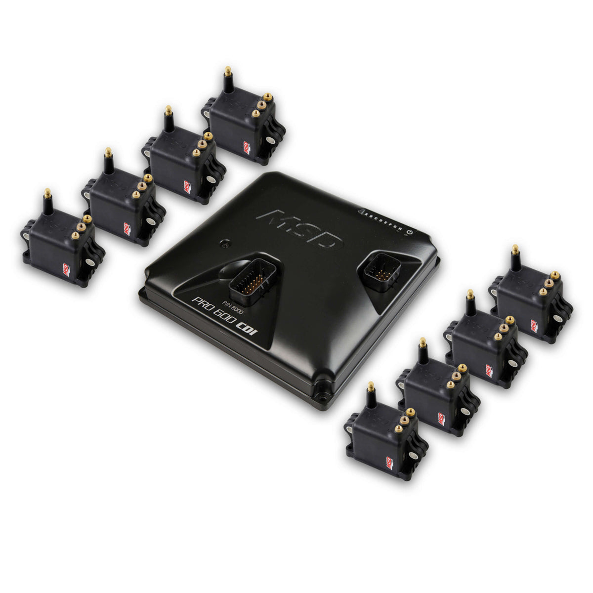 Msd Ignition MSD80003-8HO Pro 600 CDI High Output Ignition & Coil Kit