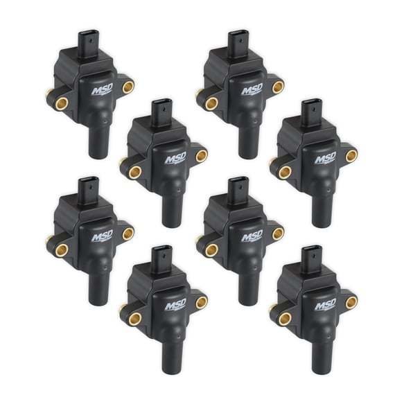 Msd Ignition MSD828383 Coil Ford Godzilla 7.3L 8-Pack Black