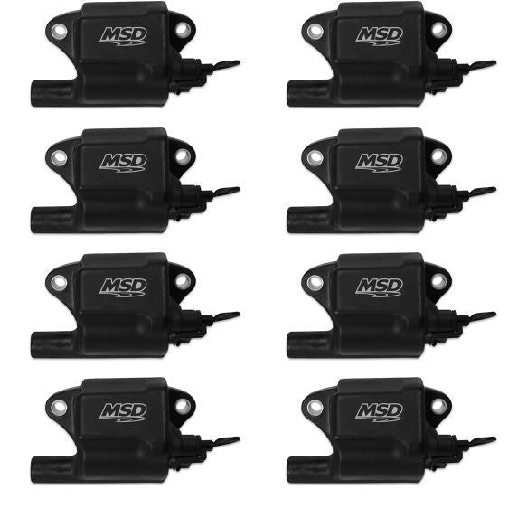 Msd Ignition MSD828783 Coils 8pk GM LS Series LS2/LS7 BLack