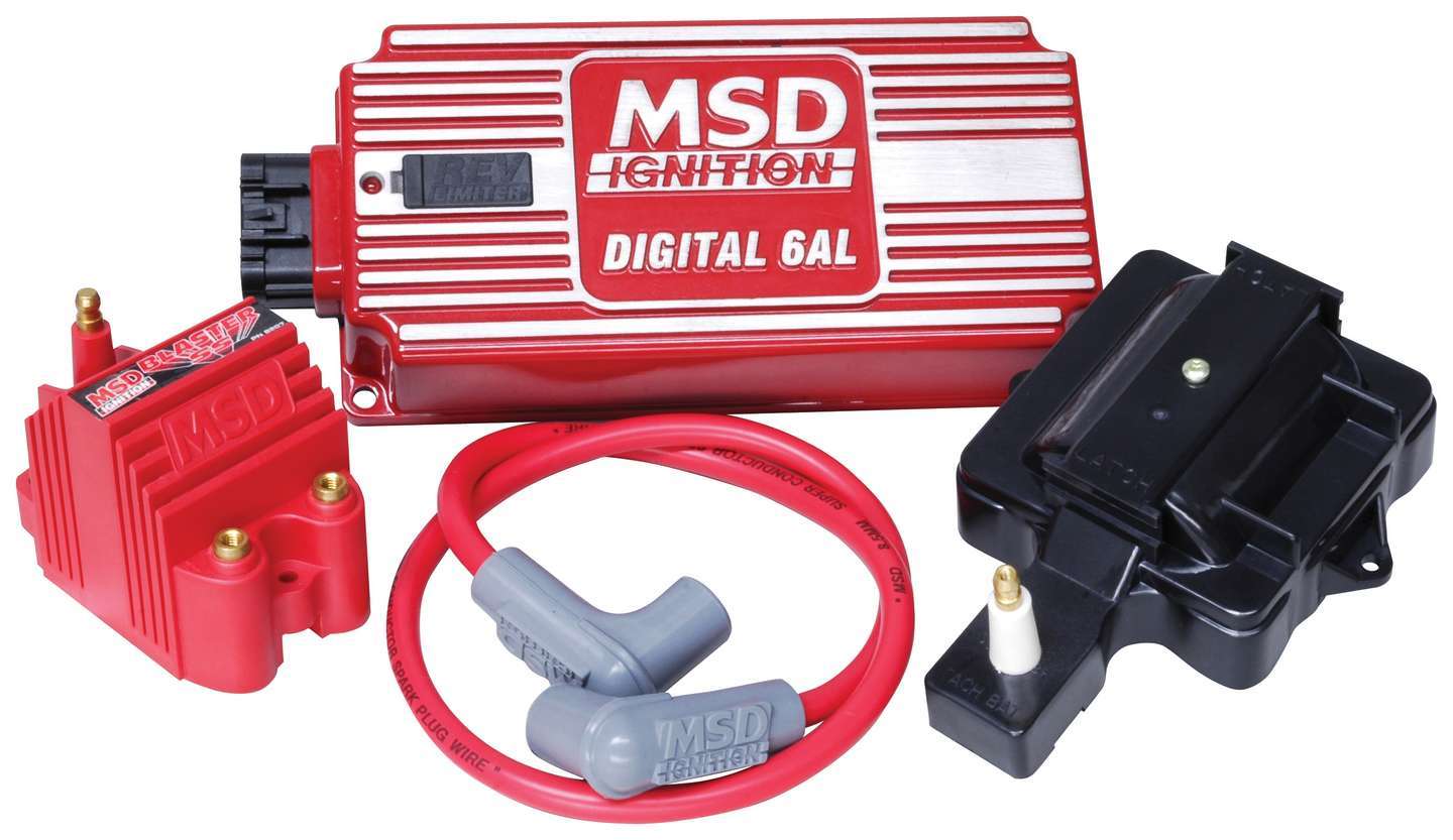 Msd Ignition MSD85001 Super HEI Kit w/Digital 6AL & Blaster SS Coil