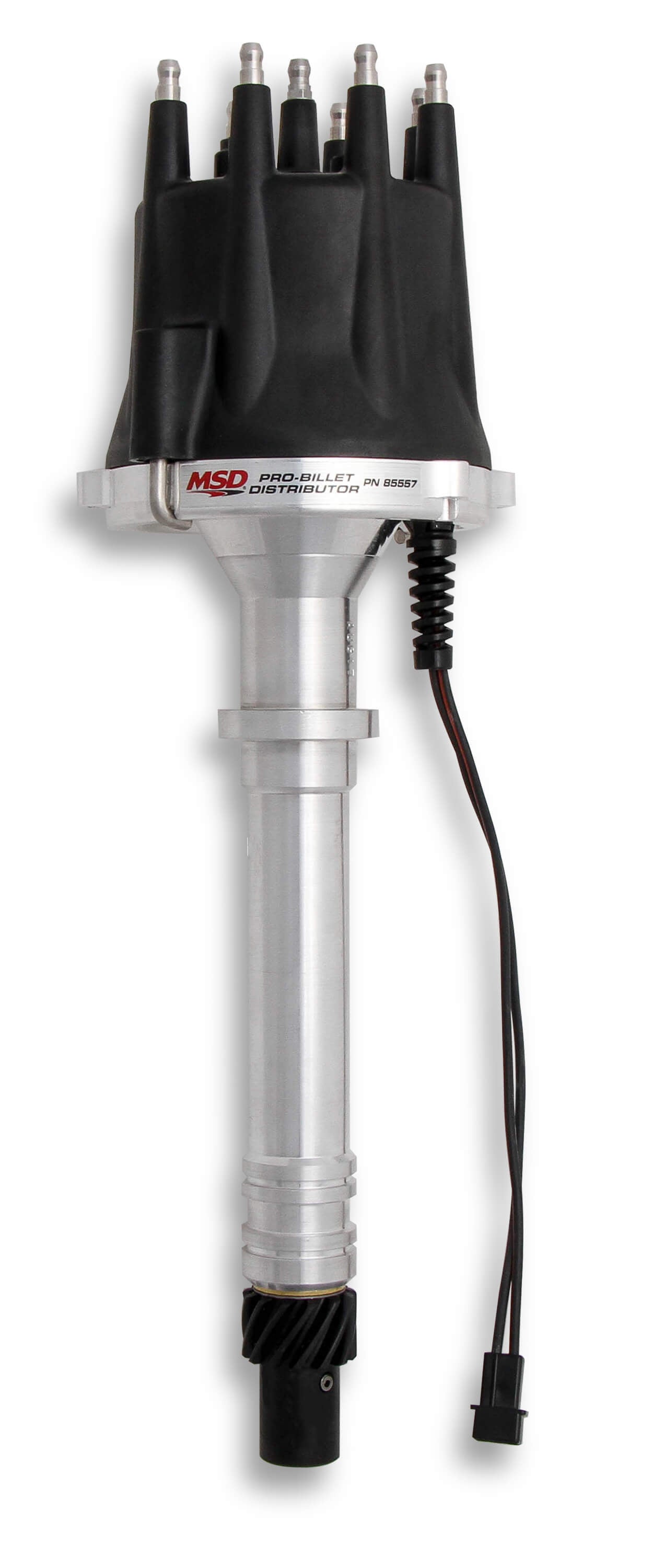 Msd Ignition MSD85557 Chevy V8 Distributor Pro-Billet w/Black Cap