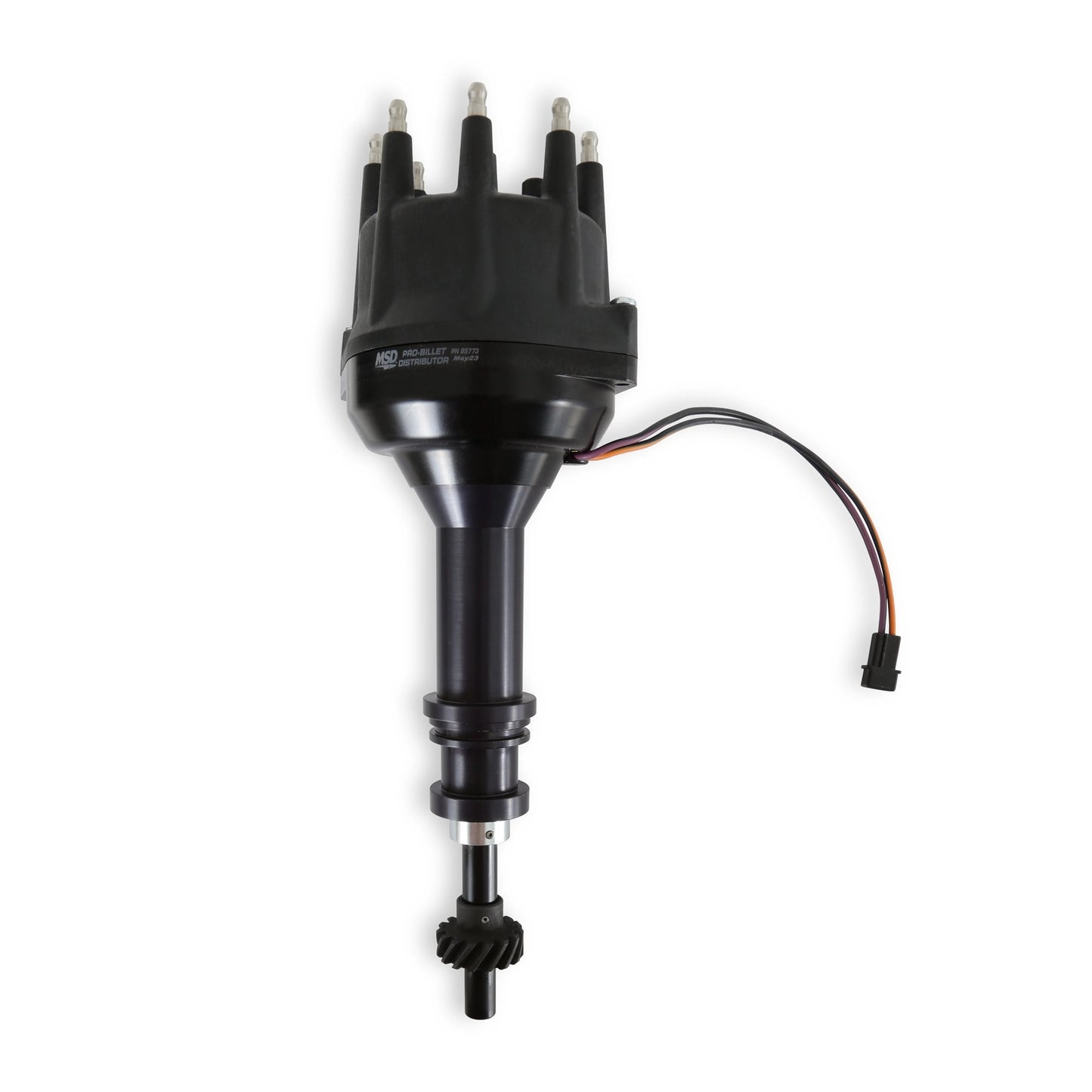Msd Ignition MSD85773 BBF 351C- 460 Pro Billet Distributor Black Finish