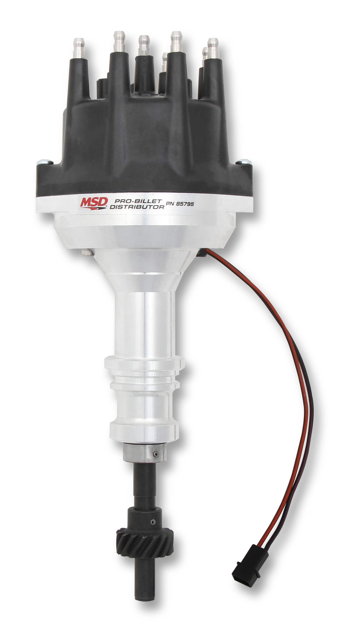 Msd Ignition MSD85795 SBF 302 Distributor Pro-Billet w/Black Cap