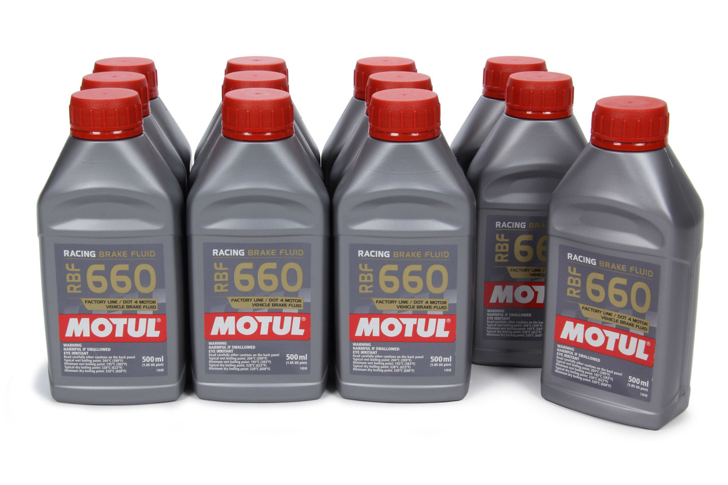 Motul Usa MTL101667-12 Brake Fluid 660 Degree Case/12-1/2 Liter