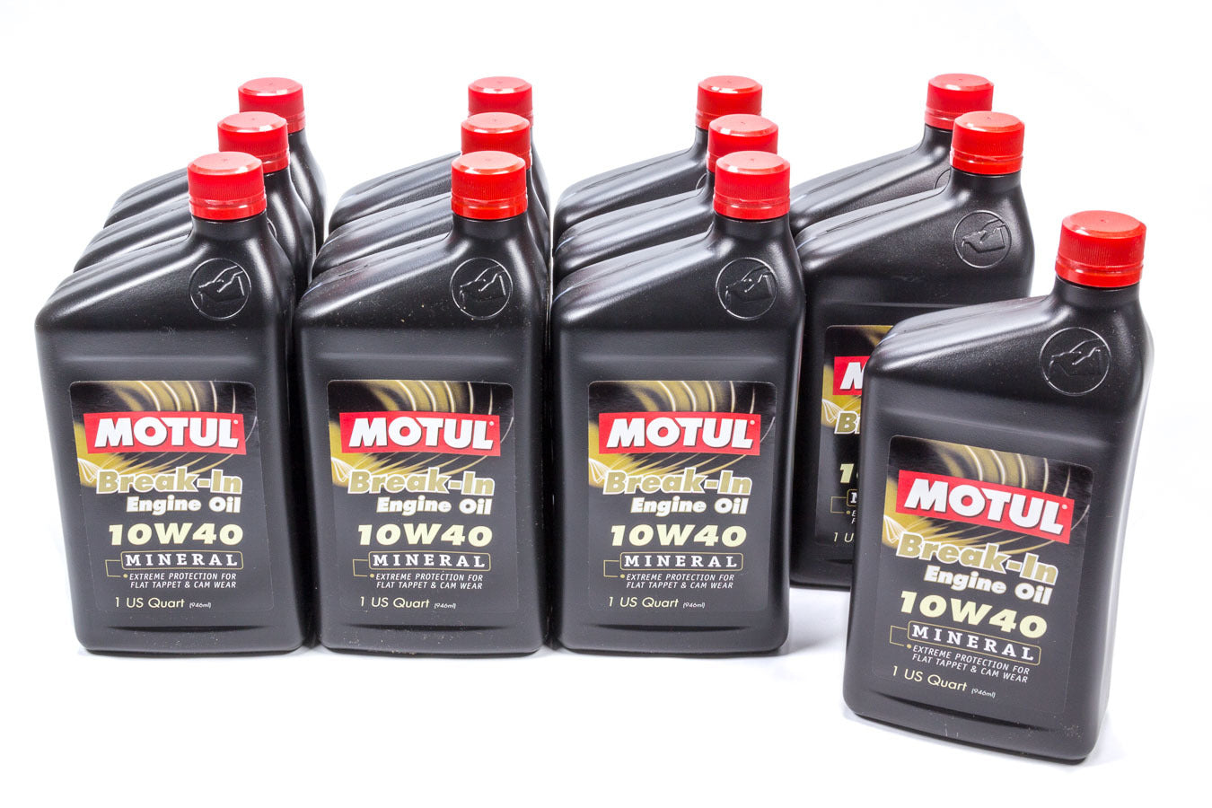 Motul Usa MTL108080-12 Break-In Oil 10w40 Case 12 x 1 Qt.