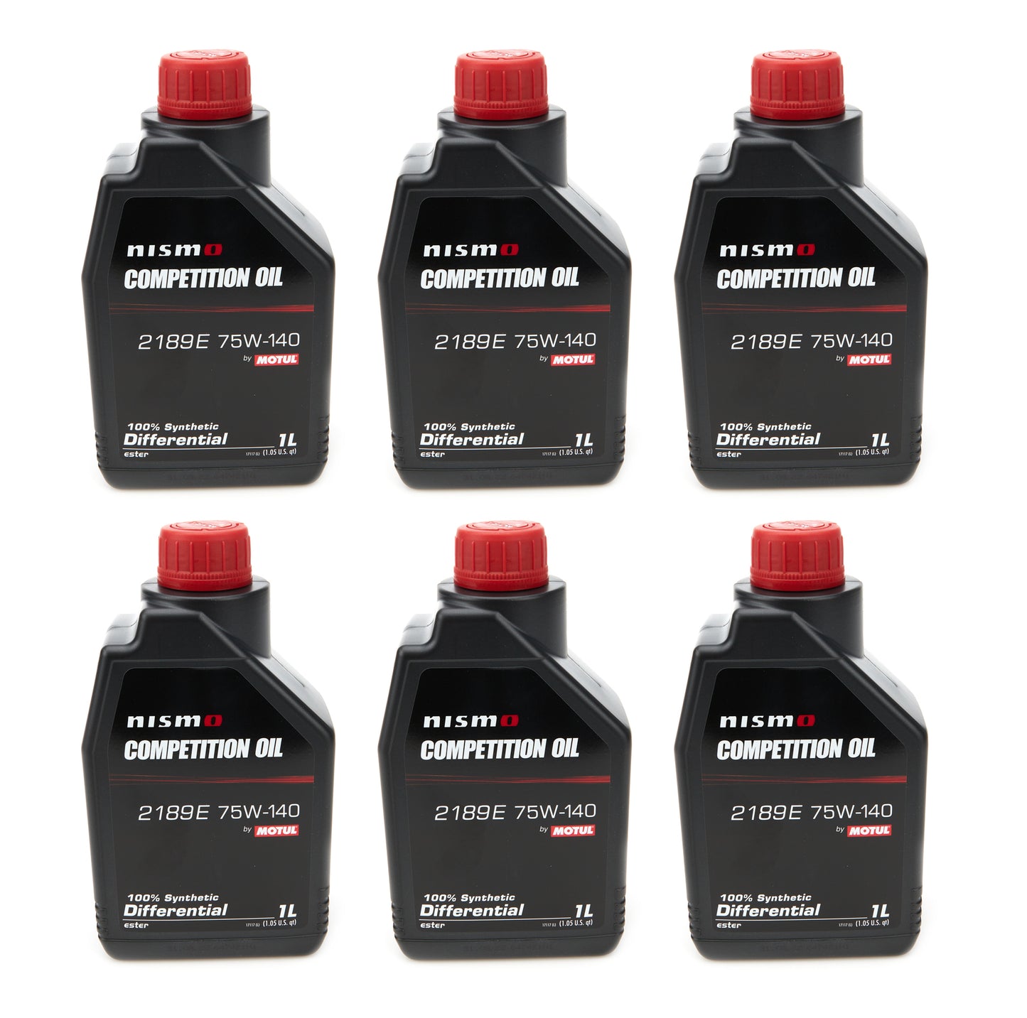 Motul Usa MTL110535-6 Nismo Competition Oil 75w140 Case 6 x 1 Liter