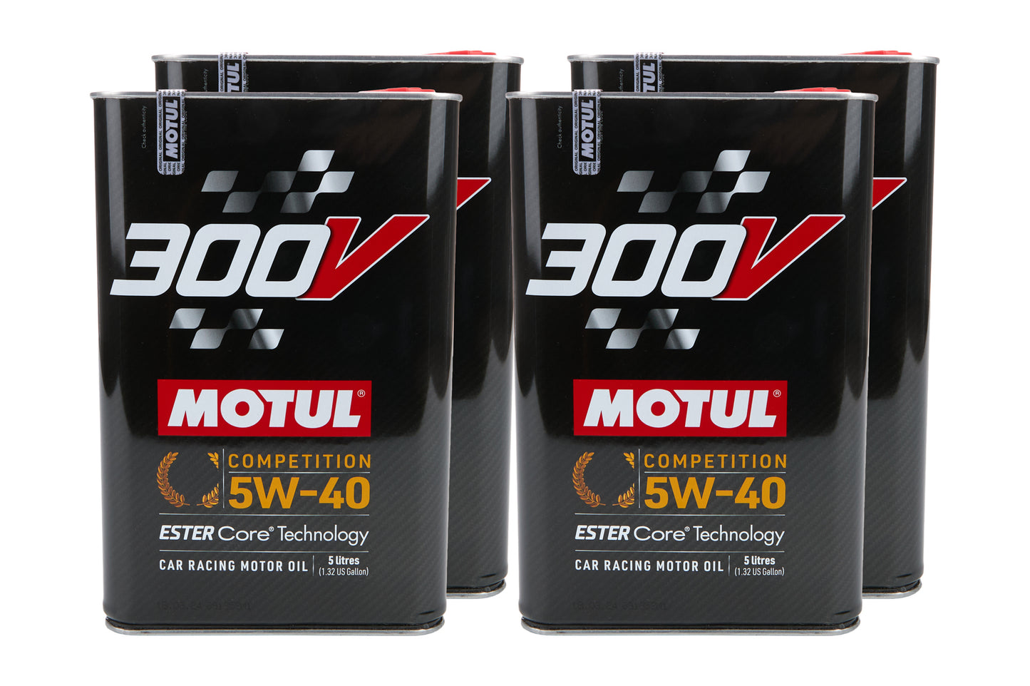 Motul Usa MTL110818-4 300V Competition Oil 5w40 Case 4 x 5 Liter