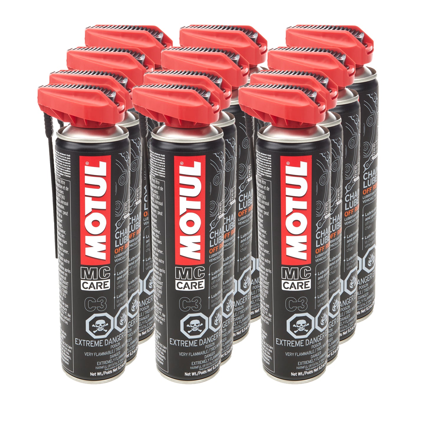 Motul Usa MTL111820-12 C3 Chain Lube Case 12 x 9.3 Ounces