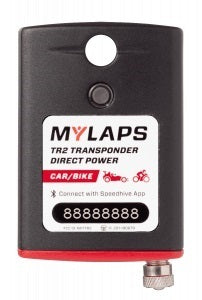 Mylaps Sports Timing MYL10R931CC Transponder TR2 Direct Power 1 Year Sub.