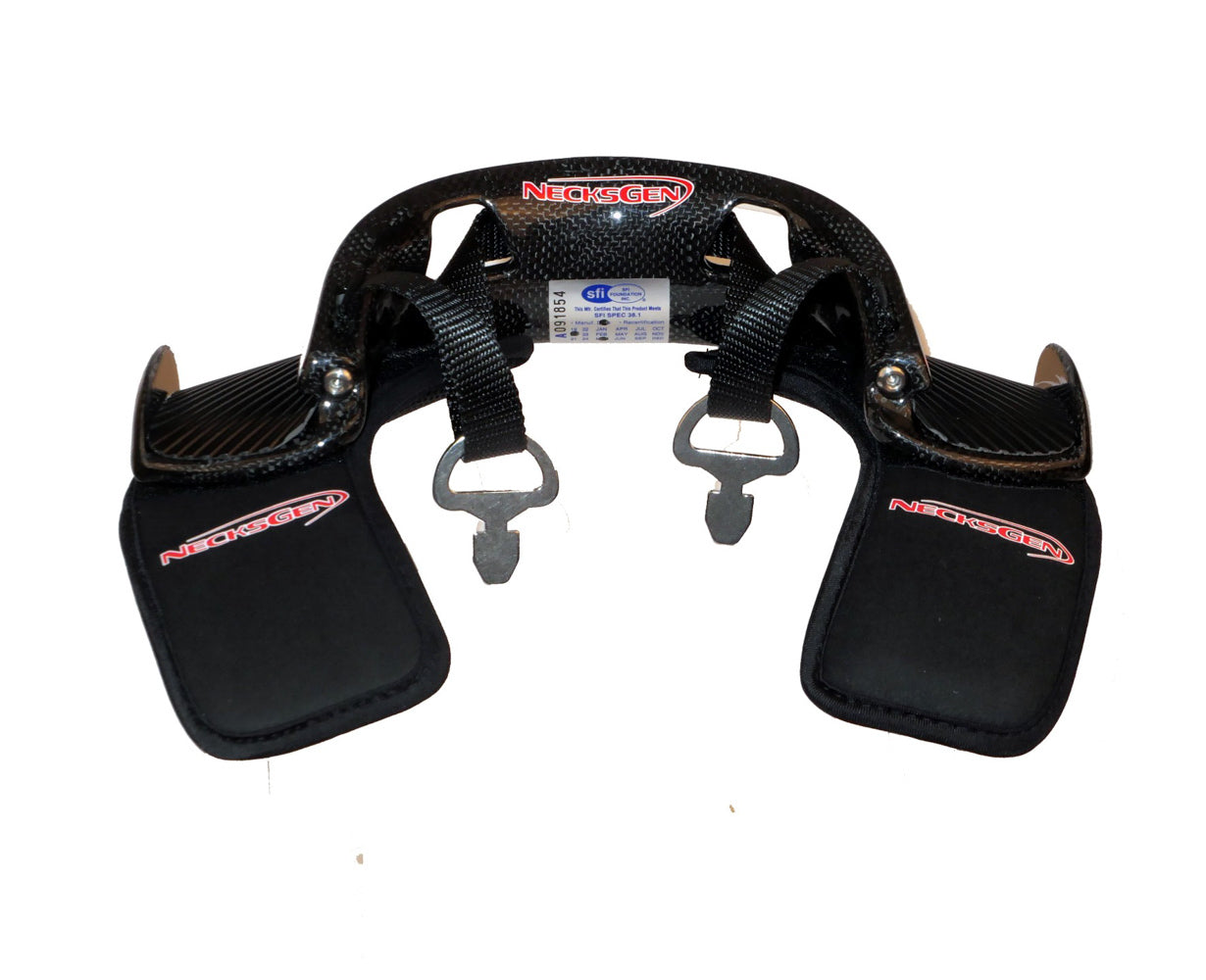Necksgen NEXNG905 Head and Neck Restraint REV2 Carbon Medium 2in