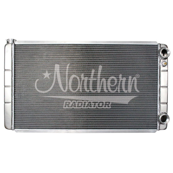 Northern Radiator NRA204131 GM Radiator Dual Pass 19 x 35 Changeable Inlet