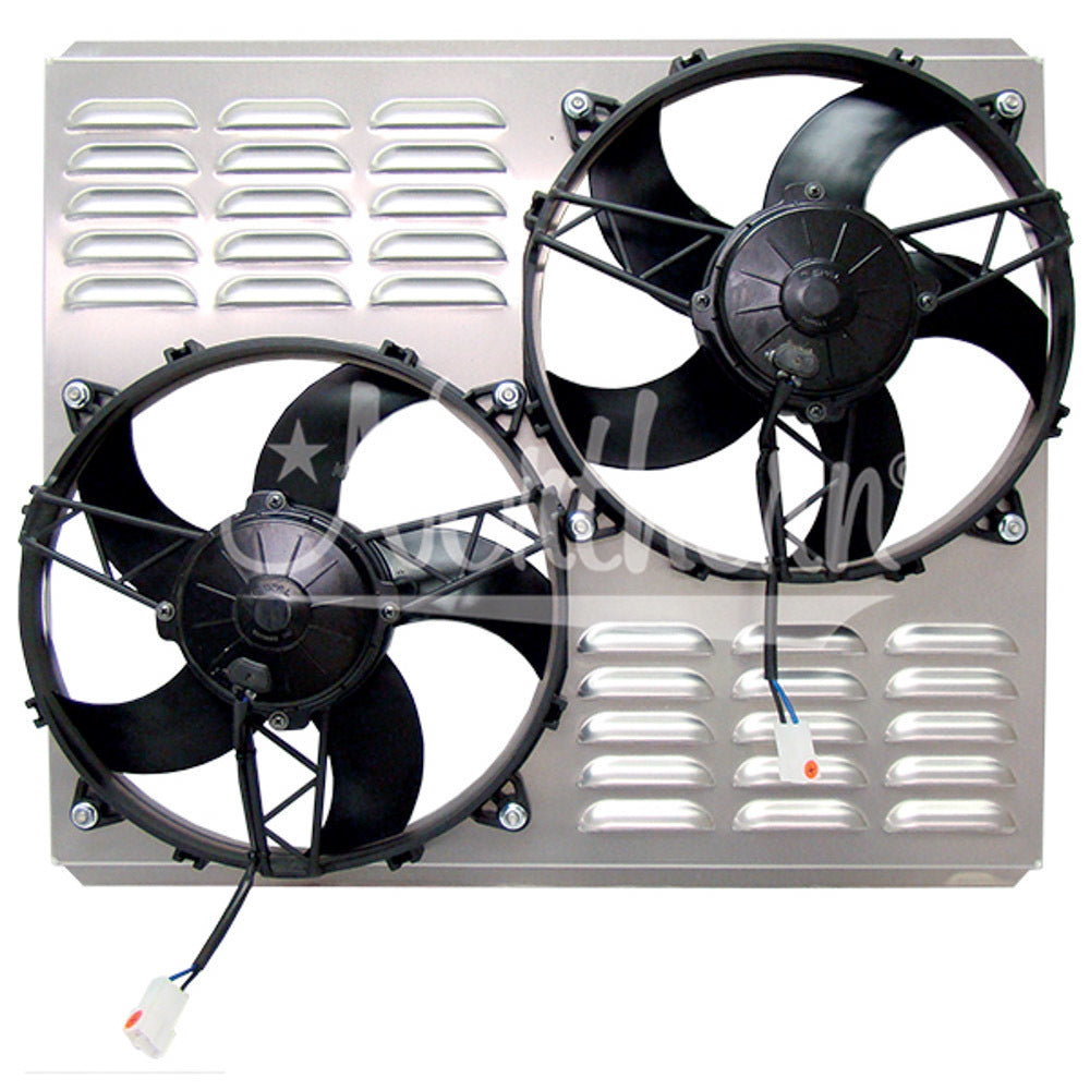 Northern Radiator NRAZ40075 11in Dual Fans and Shroud