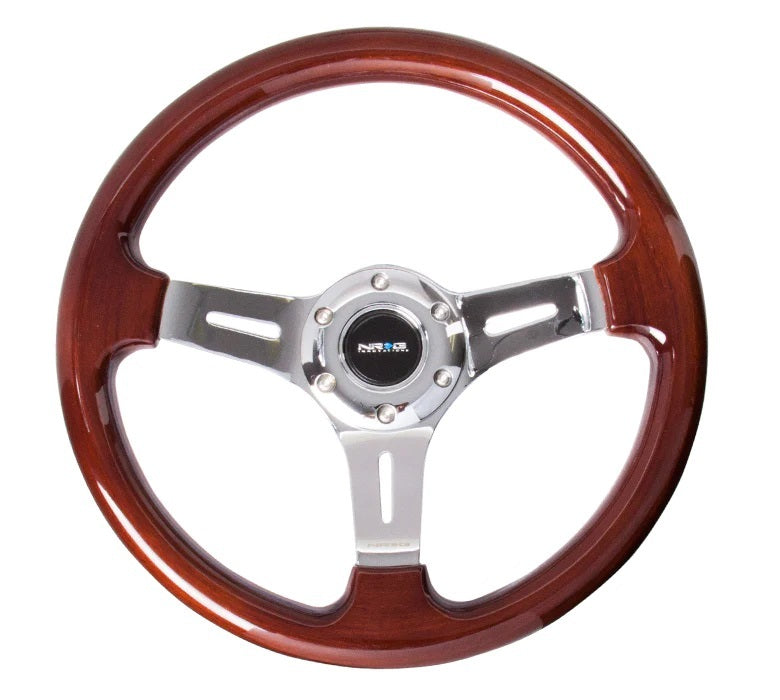 Nrg Innovation NRGST-015-1CH Steering Wheel 330mm 1in Dish Classic Wood Grain