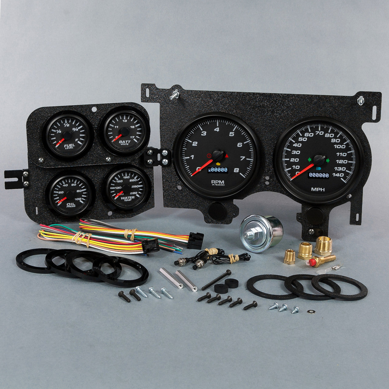 New Vintage Usa NVG73026-01 73-87 Chevy F/S Performn ce II Black