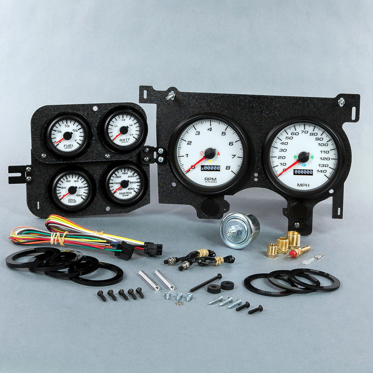New Vintage Usa NVG73026-03 73-87 Chevy F/S Performn ce II White