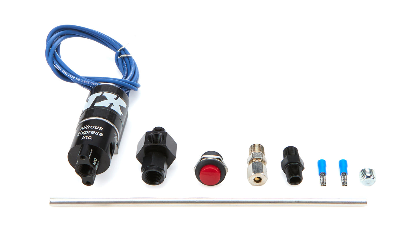 Nitrous Express NXS15603 Nitrous Purge Valve Kit For Ice-man Solenoids