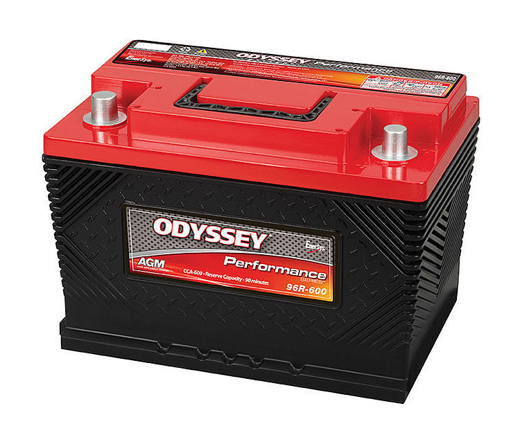 Odyssey Battery ODYODP-AGM96R Battery 96R Series 600 CCA / 1100 CA