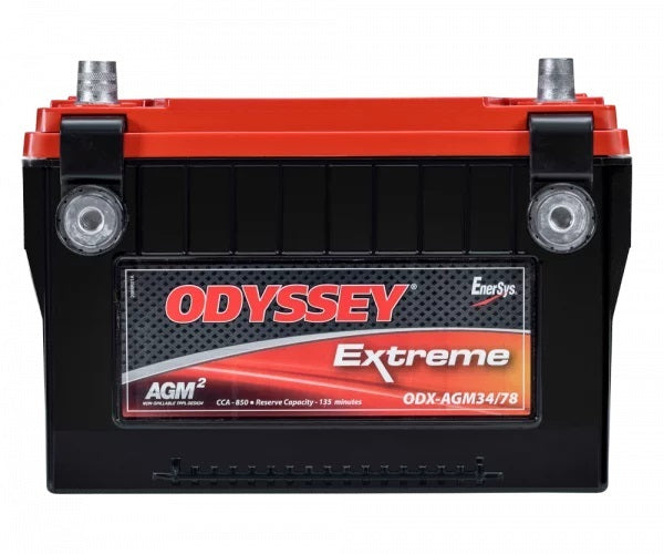 Odyssey Battery ODYODX-AGM3478 Battery 850CCA/1050CA Dual Standard Terminal