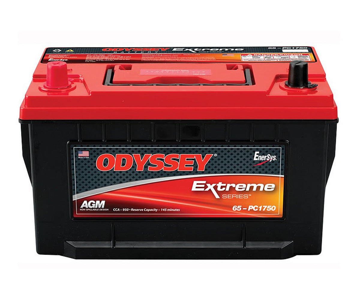 Odyssey Battery ODYODX-AGM65 Battery 950CCA/1070CA SAE Standard Terminal
