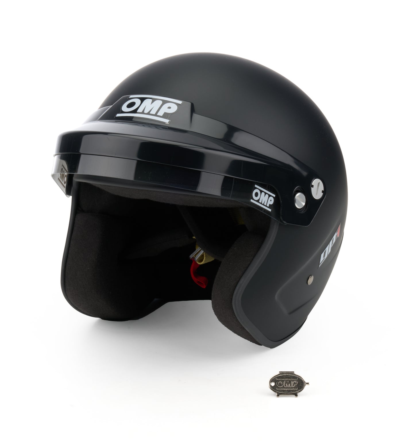 OMP Racing, Inc. OMP1760014 GP-I Helmet Matte BLK 61 + X-Large SA2025