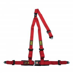 Omp Racing, Inc. OMPDA0-0509-A01-061 Strada 3 Harness Red Bolt in Push Button Exit
