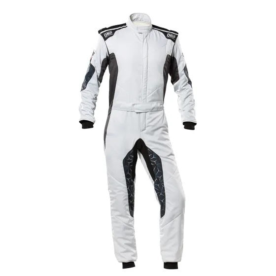 Omp Racing, Inc. OMPIA0-1864-A01-089-52 TECNICA HYBRID OVERALL F IA 8856-2018 GRAY / BLAC